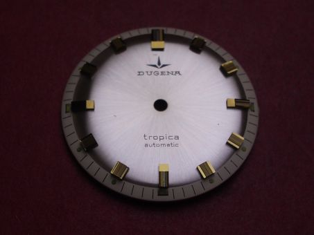 Dugena Tropica Zifferblatt, Ø 30,6mm, creme/goldfarben 