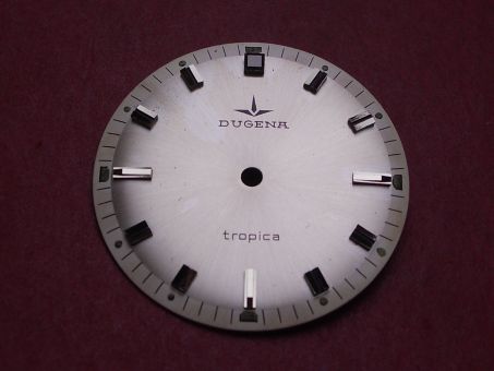 Dugena Tropica Zifferblatt, Ø 30,6mm, creme/silberfarben 