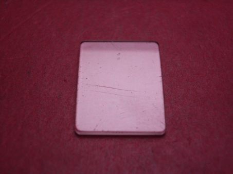 Uhrenglas, 14,6mm x 19,5mm x 1,6mm, gebraucht 
