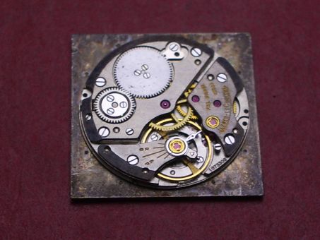 Jaeger-LeCoultre Uhrwerk Kal. P838 mit Zifferblatt & Zeigern, ohne Aufzugswelle, Handaufzug 
