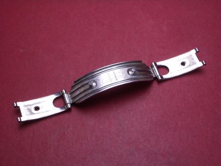 Cartier Faltschließe, Stahl, 10mm, für Must de Cartier, gebraucht 