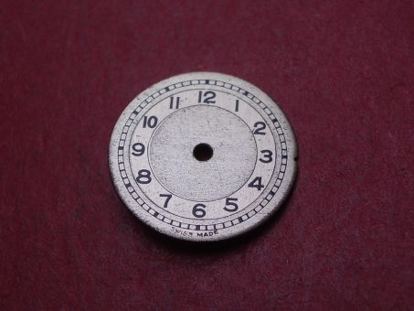 AS Zifferblatt für Kal. 969, Ø 15mm, NOS (New Old Stock) 
