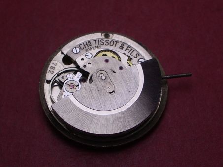 Tissot Uhrwerk Kal. 782 mit Zifferblatt & Zeigern, Visodate Automatic Seastar T. 12 