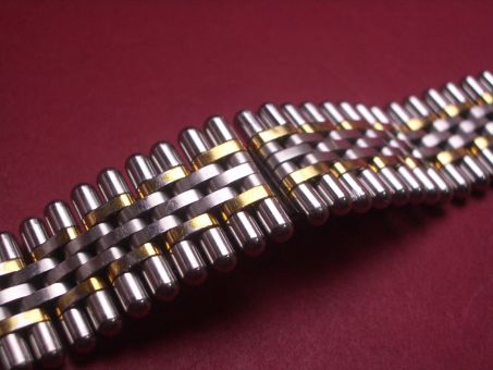 Cartier Rollen-Armband, Stahl/Gold, 16mm, gebraucht 