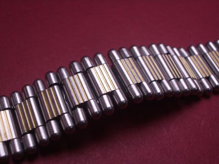 Cartier Rollen-Armband, Stahl/Gold, 16mm, gebraucht 