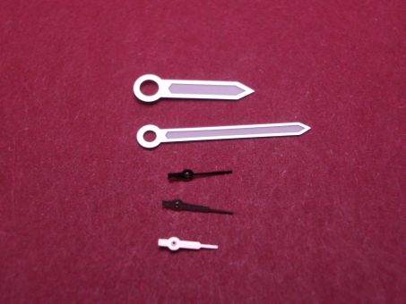 Cartier Zeigersatz, Stahl, für Pasha, mit Leuchtmittel 