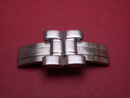 Revue Thommen Faltschließe, Stahl, 18mm, NOS (New Old Stock) 