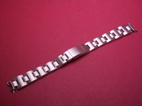 Eterna Armband, Stahl, 14,6mm Anstoßbreite, Länge 14cm, mit Faltschließe 