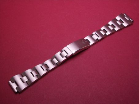 Certina Armband, Stahl, 14mm Anstoßbreite, Länge 14,5cm, mit Faltschließe 