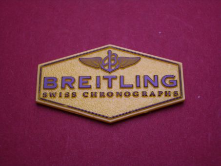 Breitling Hang Tag, 44,1mm x 24,8mm, gelb 