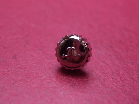 Jaeger-LeCoultre Krone, Stahl, Ø 7mm, Höhe 3,4mm, Gesamthöhe 8,8mm, Gewinde 0,9mm 