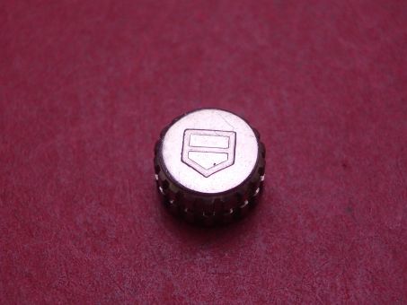 Tag Heuer Krone, Stahl, Ø 7,0mm, Höhe 4,1mm, Gewinde 0,9mm 
