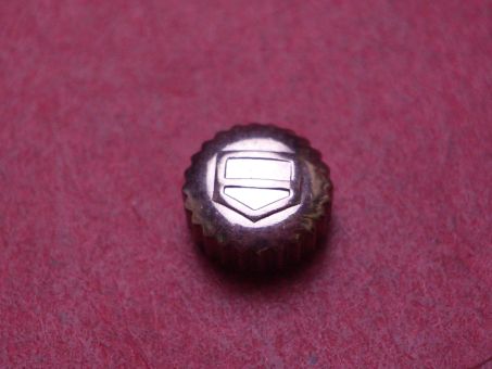 Tag Heuer Krone, Stahl, Ø 7,1mm, Höhe 3,6mm, Gewinde 0,9mm 