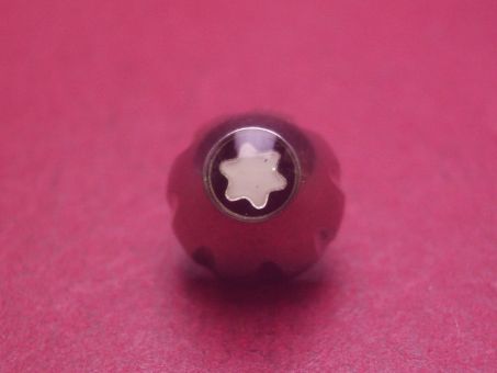 Montblanc Krone, Stahl, Ø 9,0mm, Höhe 6,3mm, Gesamthöhe 9,3mm 