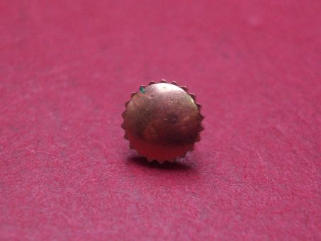 Uhrenkrone, rosé, Ø 5,5mm, Höhe 4,5mm, Gewinde 0,9mm 