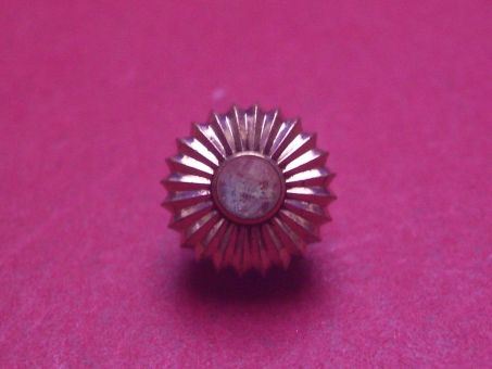 Taschenuhrkrone, gelb, Ø 8,5mm, Höhe 8,7mm 