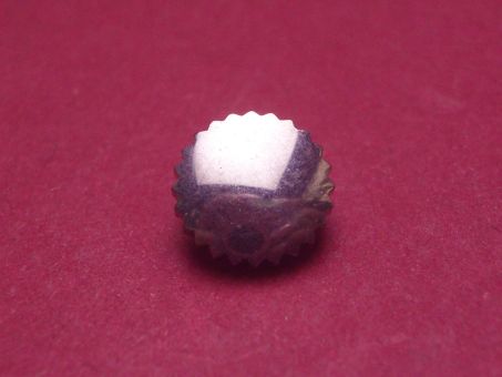 Uhrenkrone, weiß, Ø 7,2mm, Höhe 3,4mm, Gewinde 1,0mm 