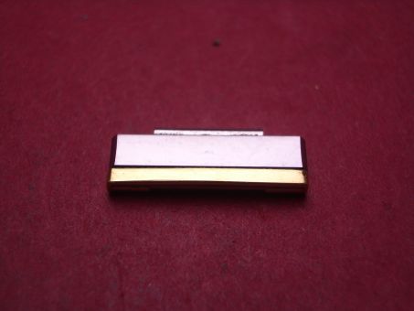 Rado Armbandglied, Stahl/Gold, doublé, 16,1mm, gebraucht 