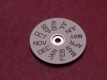 ETA Monatsscheibe für Kaliber 255.481, Ø 9,2mm, englisch 