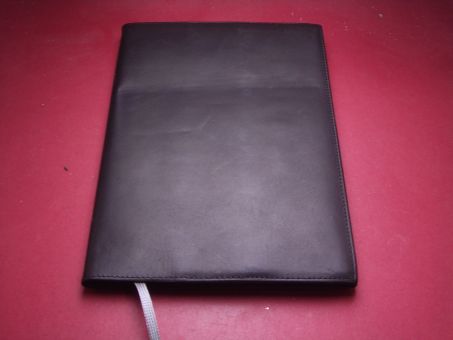 Rado Notizbuch, Lederbund, 22cm x 15cm x 1cm, mit Aufbewahrungstasche, weist leichte Lagerspuren auf 