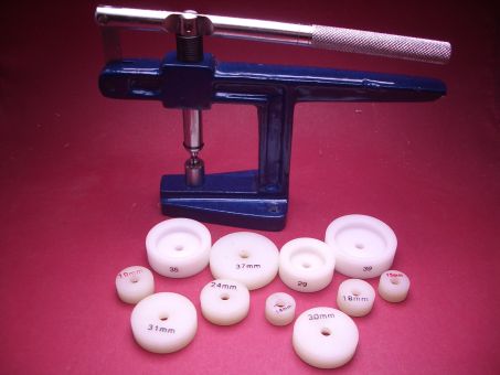 Glas Einpressgarnitur mit 12 Nylon-Einsätzen Werkzeug-Set 