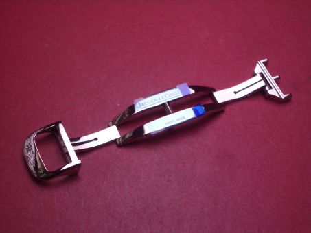 Jaeger-LeCoultre Faltschließe, Stahl, für 15,9mm Anschlussglied, neu 