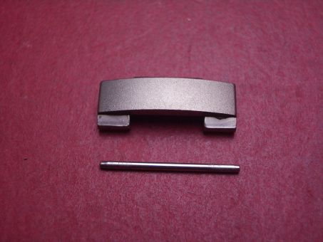 IWC Armbandglied, Stahl, 19mm, gewölbt, mit Stift, neu 