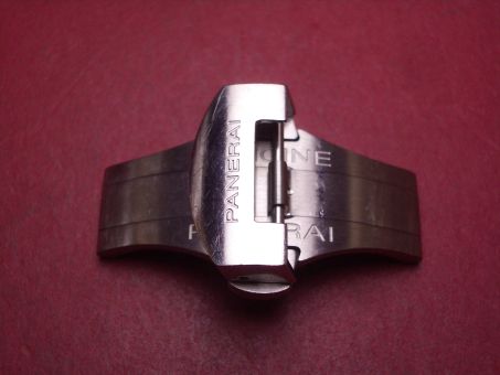 Panerai Faltschließe, Stahl, 22mm, gebraucht 