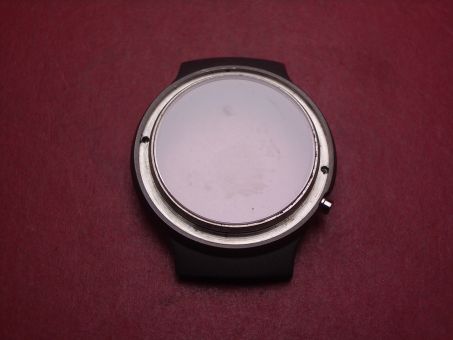 IWC Gehäuse, Titan, Außen-Ø 34mm, Innen-Ø 27mm, mit Glas, gebraucht 