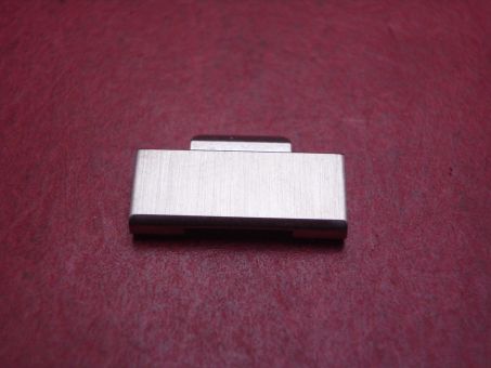 Cartier Armbandglied, Stahl, 16mm, für Santos Carrée GM & Santos Ronde GM, techn. Ref. 1553, 0169 & 1911, neu 