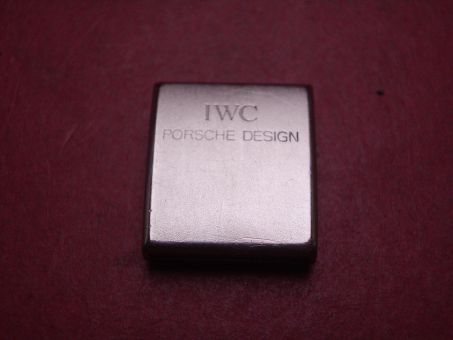IWC Schließblech für Porsche Design, 17mm, mit Schrauben, gebraucht 