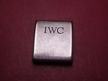 IWC Schließblech, 17mm, mit Schrauben, gebraucht 