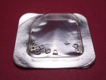 Cartier Befestigungsplättchen, Stahl, für Kal. 157, 9P2, 687, 430MC, 053 & 087, VC200023 
