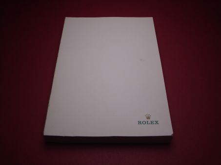 Rolex Notizblock, 19cm x 12,5cm x 1cm 