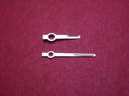 Landeron Zeigerspiel, Stahl, für Kaliber 48, mit Leuchtmittel, NOS (New Old Stock) 