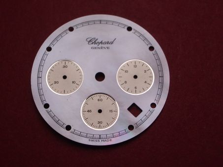 Chopard Zifferblatt, Ø 27,56mm, Perlmutt, Inlays fehlen 