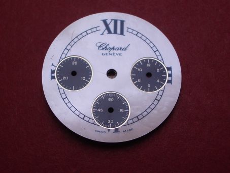 Chopard Zifferblatt, Ø 23,8mm, Perlmutt/blau 