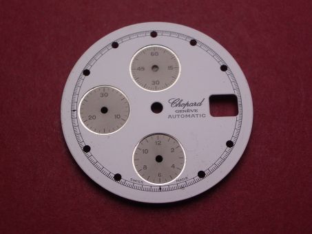 Chopard Zifferblatt, Ø 29,37mm, weiß, Inlays fehlen 