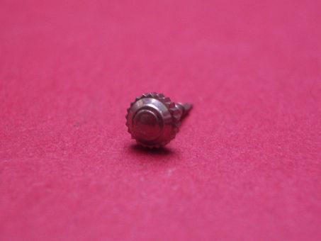 Certina Krone mit Aufzugswelle, Stahl, Ø 4,5mm, Höhe 2,1mm (ohne Welle) 
