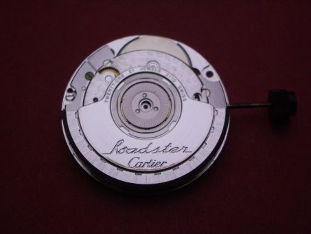 Cartier Roadster Uhrwerk Cal. 3110 für Ref. 2510, 2524 