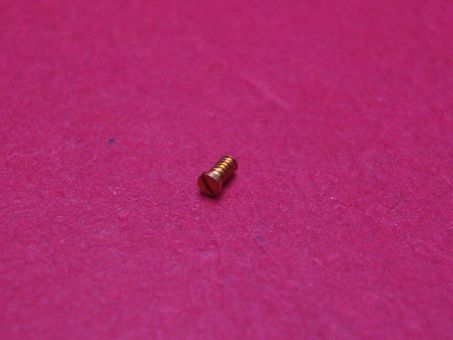 Cartier Schraube, Gelbgold, Ø 1,25mm, Länge 2,38mm 