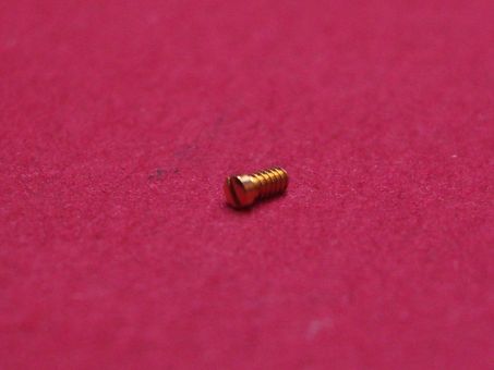 Cartier Bodenschraube, Gelbgold, Ø 1,24mm, Länge 2,5mm 
