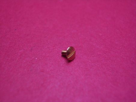 Cartier Schraube, Gelbgold, Ø 3,35mm, Länge 3,18mm 