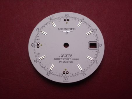 Longines Zifferblatt, Ø 29,0mm, weiß 