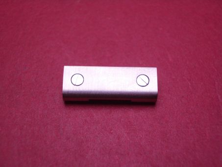 Cartier Gehäuseanstoß-Glied, Stahl, für Santos Galbée GM, techn. Ref. 1564 & 2319 