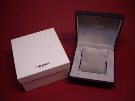 Longines Uhren-Dose Box mit Umkarton 