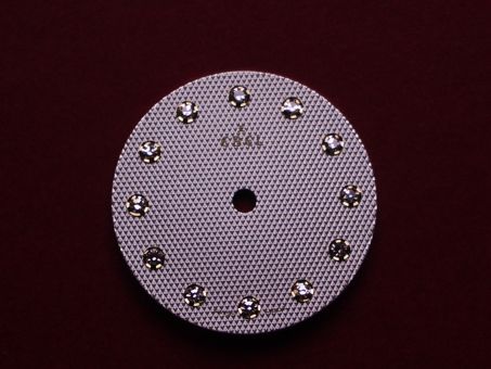 Ebel Sport Zifferblatt mit 12 Diamanten besetzt, Ø 19,5mm, Ref:. 8090124 