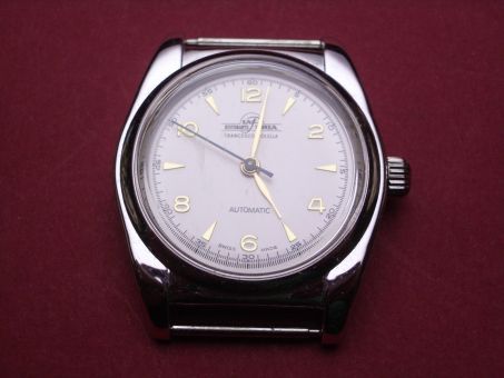 Komplette Uhr, Automatic, ETA Cal. 2824-2, Zentralsekunde, Edelstahl, 17mm Anstoßbreite, verschraubte Krone (wasserdicht) 