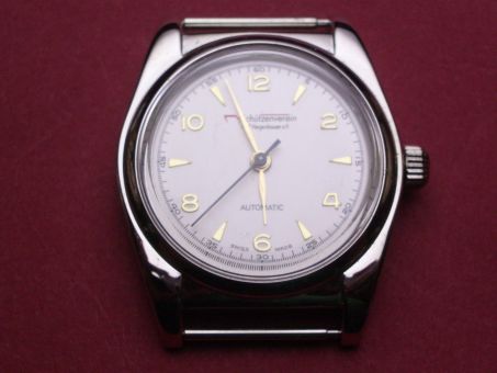 Komplette Uhr, Automatic, ETA Cal. 2824-2, Zentralsekunde, Edelstahl, 17mm Anstoßbreite, verschraubte Krone (wasserdicht) 