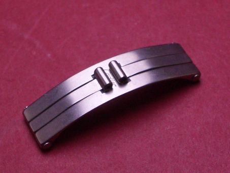 Cartier Faltschließe, Stahl, für techn. Ref. 1552, 0170, 0174, 1567, 1562, 1551, 2423, 1120, 1285, 2300, 2384 & 2675 